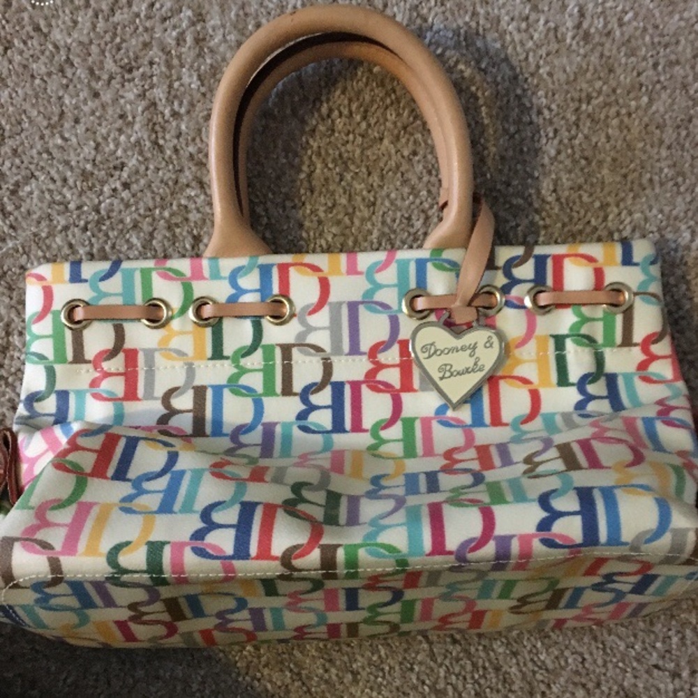 Rainbow Dooney and Bourke bag